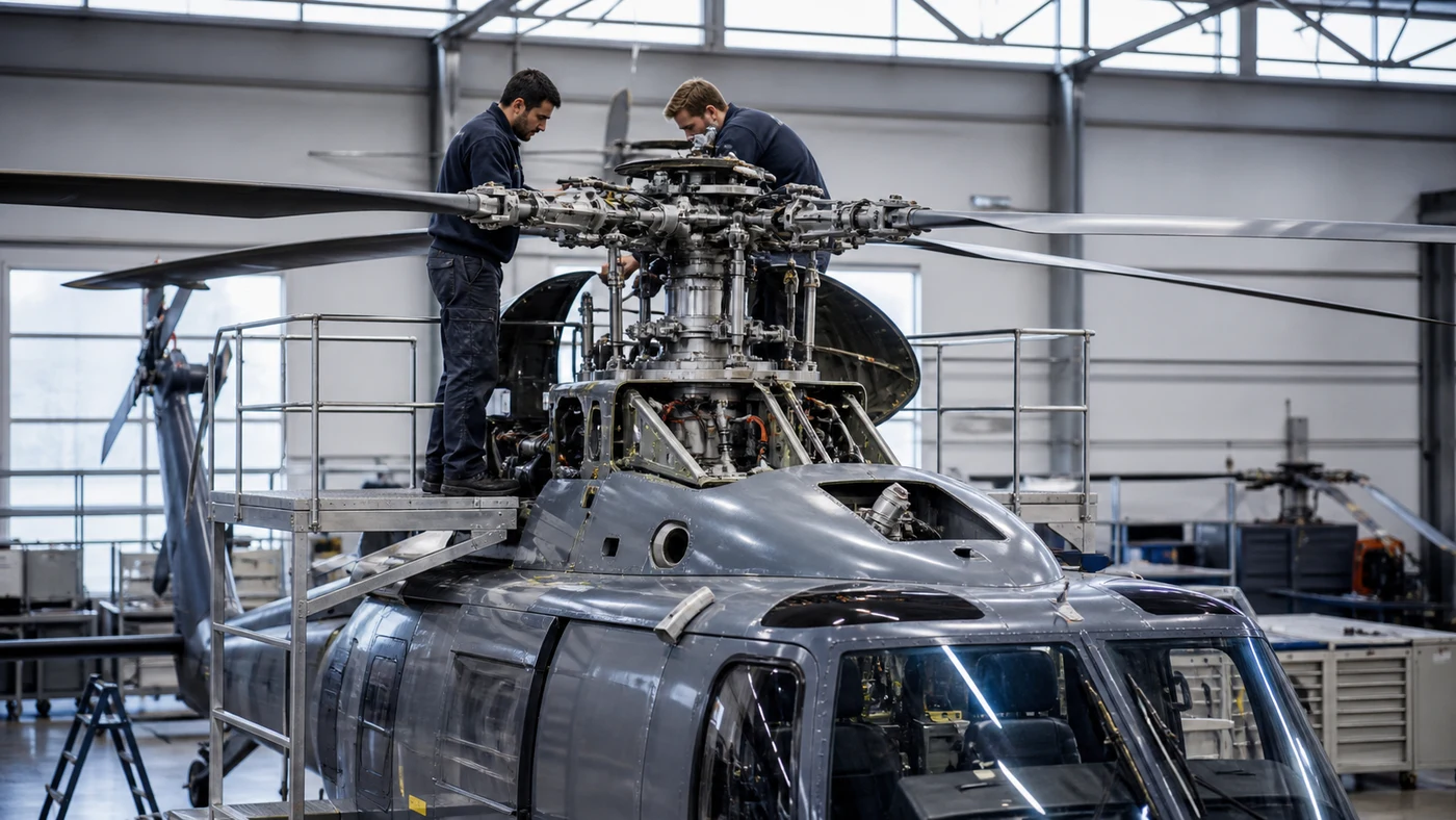 Luftfahrt – Drehmomentmessung von Melectric Systems