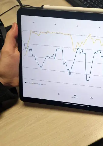 Visualisierung Drehmomentmessung