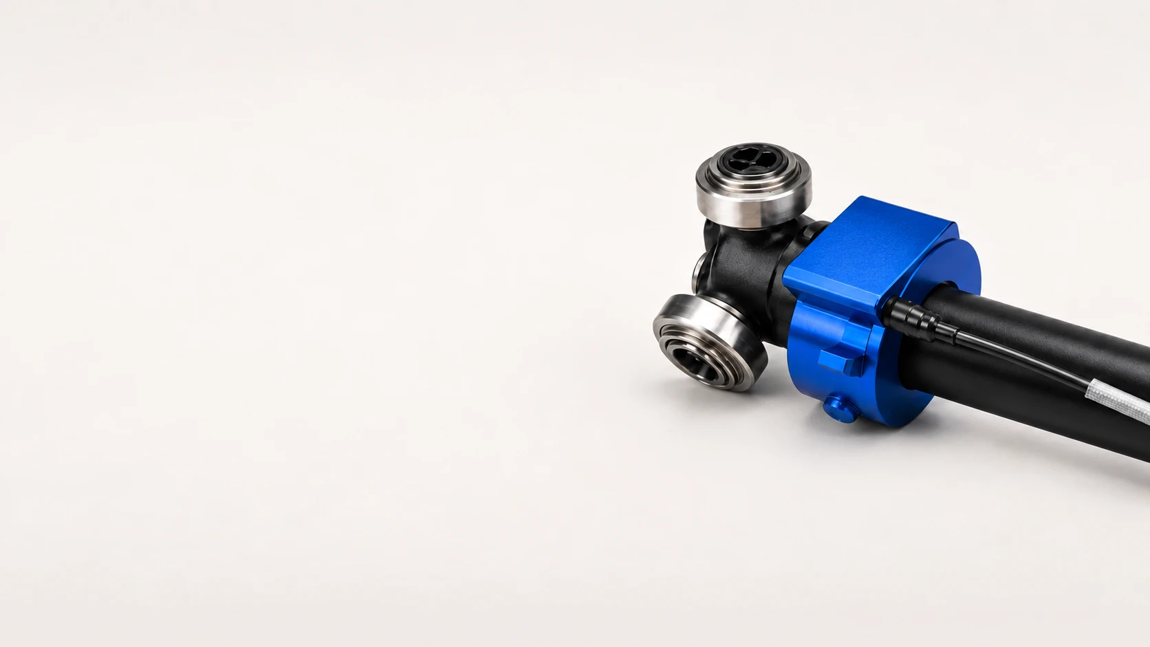 Side-Shaft torque measuring system from Melectric Systems on a propshaft